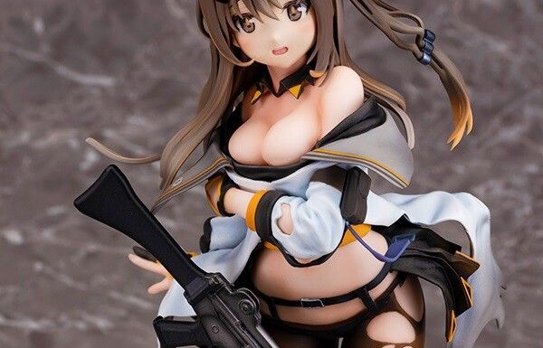 Erotic figure that the clothes of [Doll's Frontline] K2 are torn and seem to spill! 1