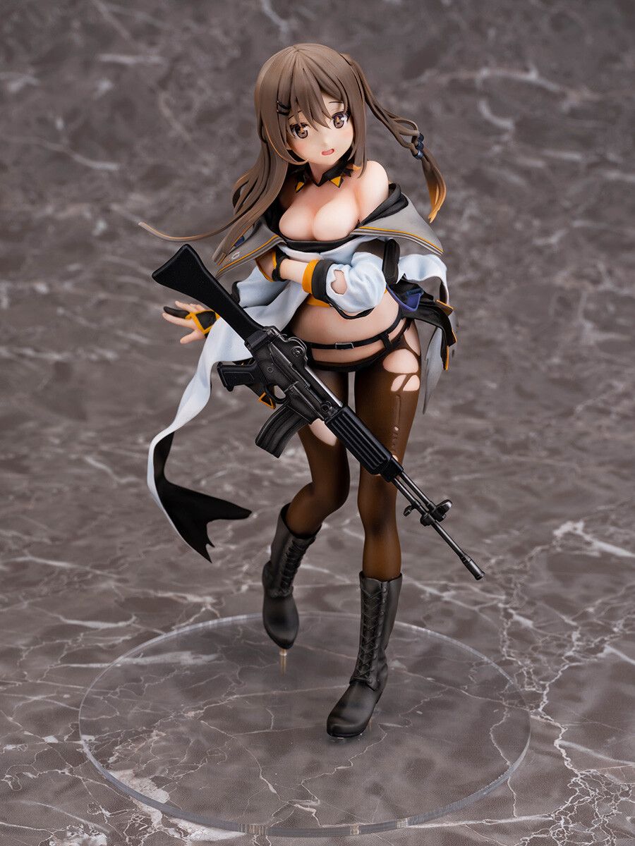 Erotic figure that the clothes of [Doll's Frontline] K2 are torn and seem to spill! 10