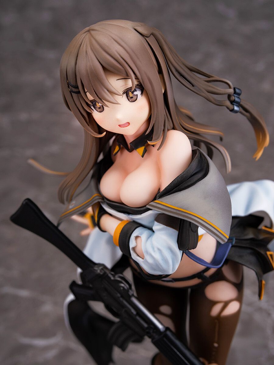 Erotic figure that the clothes of [Doll's Frontline] K2 are torn and seem to spill! 11