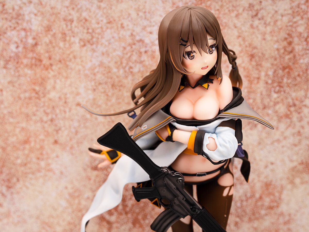 Erotic figure that the clothes of [Doll's Frontline] K2 are torn and seem to spill! 14