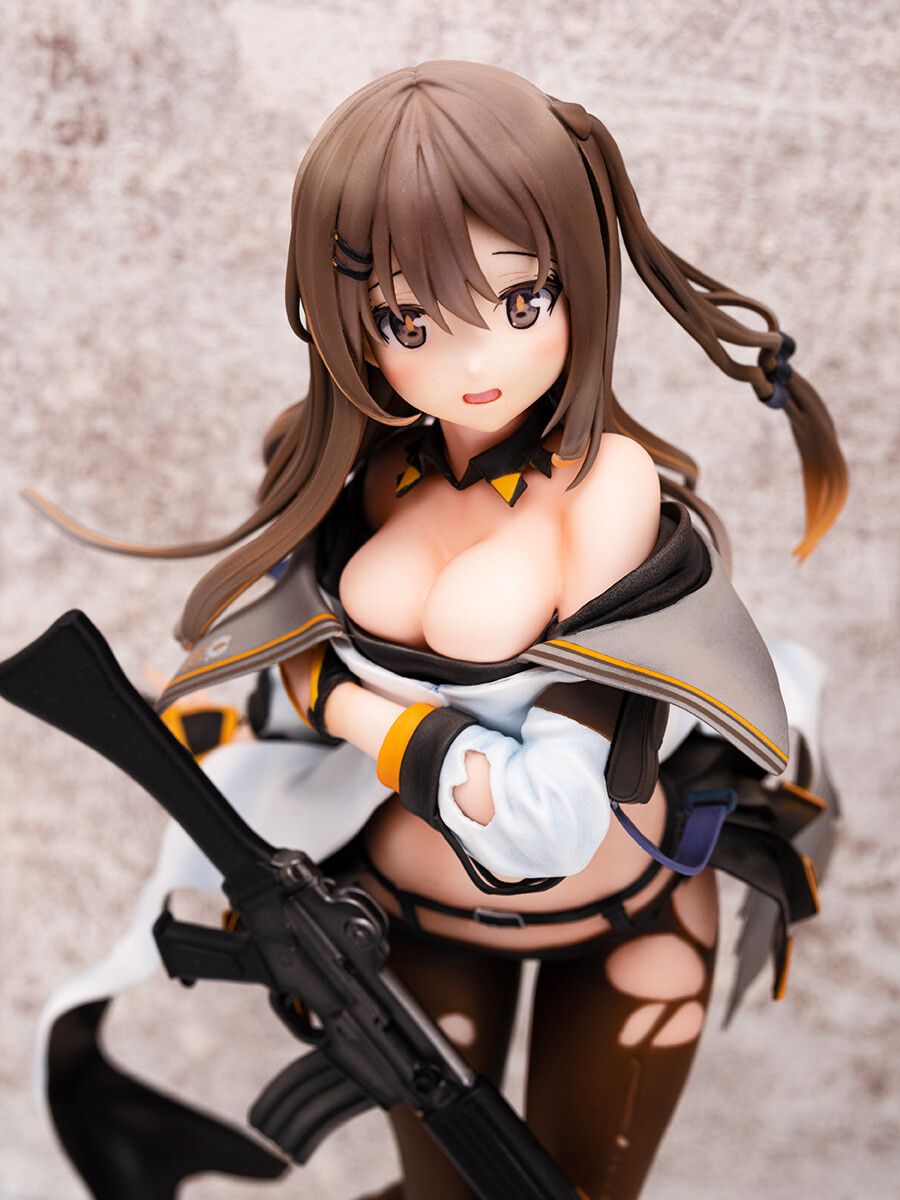 Erotic figure that the clothes of [Doll's Frontline] K2 are torn and seem to spill! 17