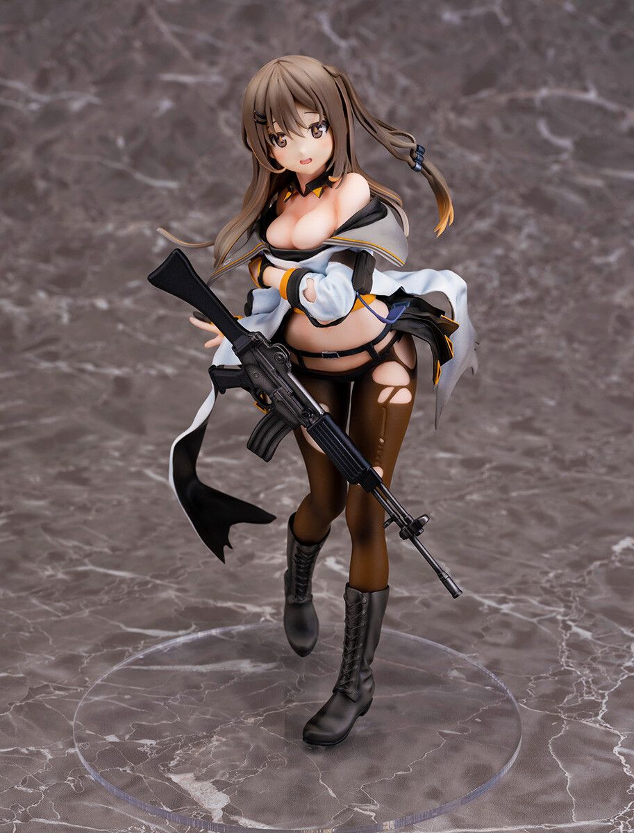 Erotic figure that the clothes of [Doll's Frontline] K2 are torn and seem to spill! 7