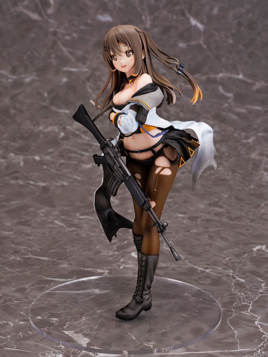 Erotic figure that the clothes of [Doll's Frontline] K2 are torn and seem to spill! 8