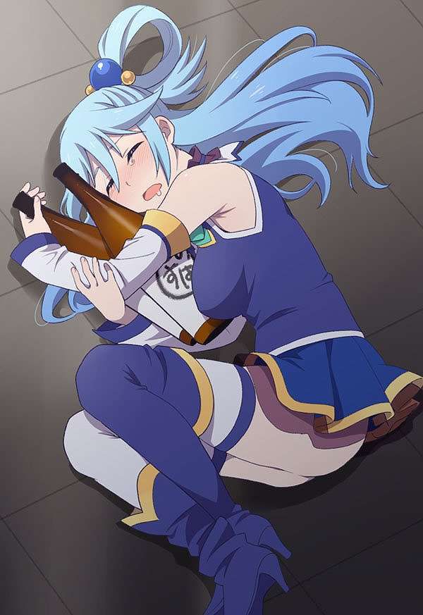 【Erotic Image】Bless this wonderful world! Aqua character images that you want to refer to erotic cosplay 4