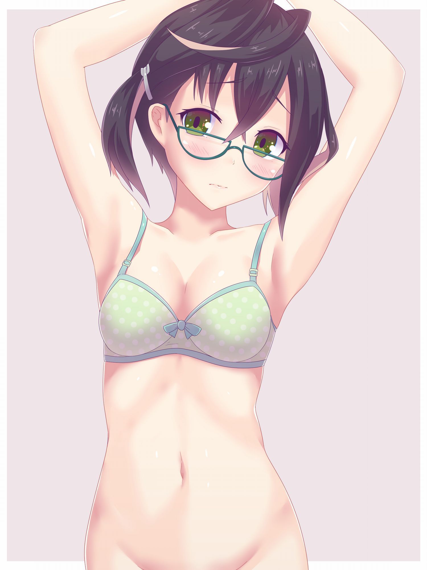 The secondary image of cute glasses that look good with glasses is here 9