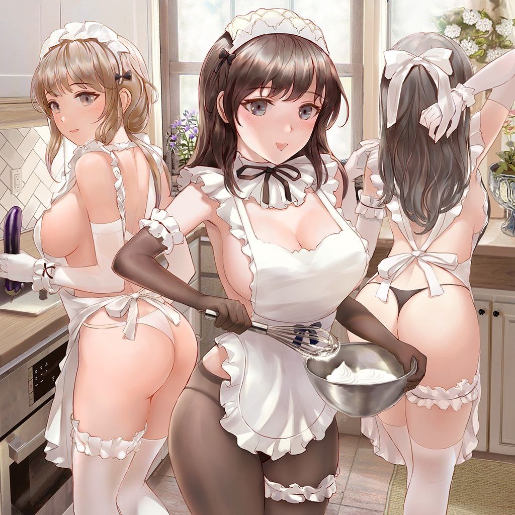 【Secondary Erotic】 Image summary of erotic cute maids who seem to serve every night [30 sheets] 20