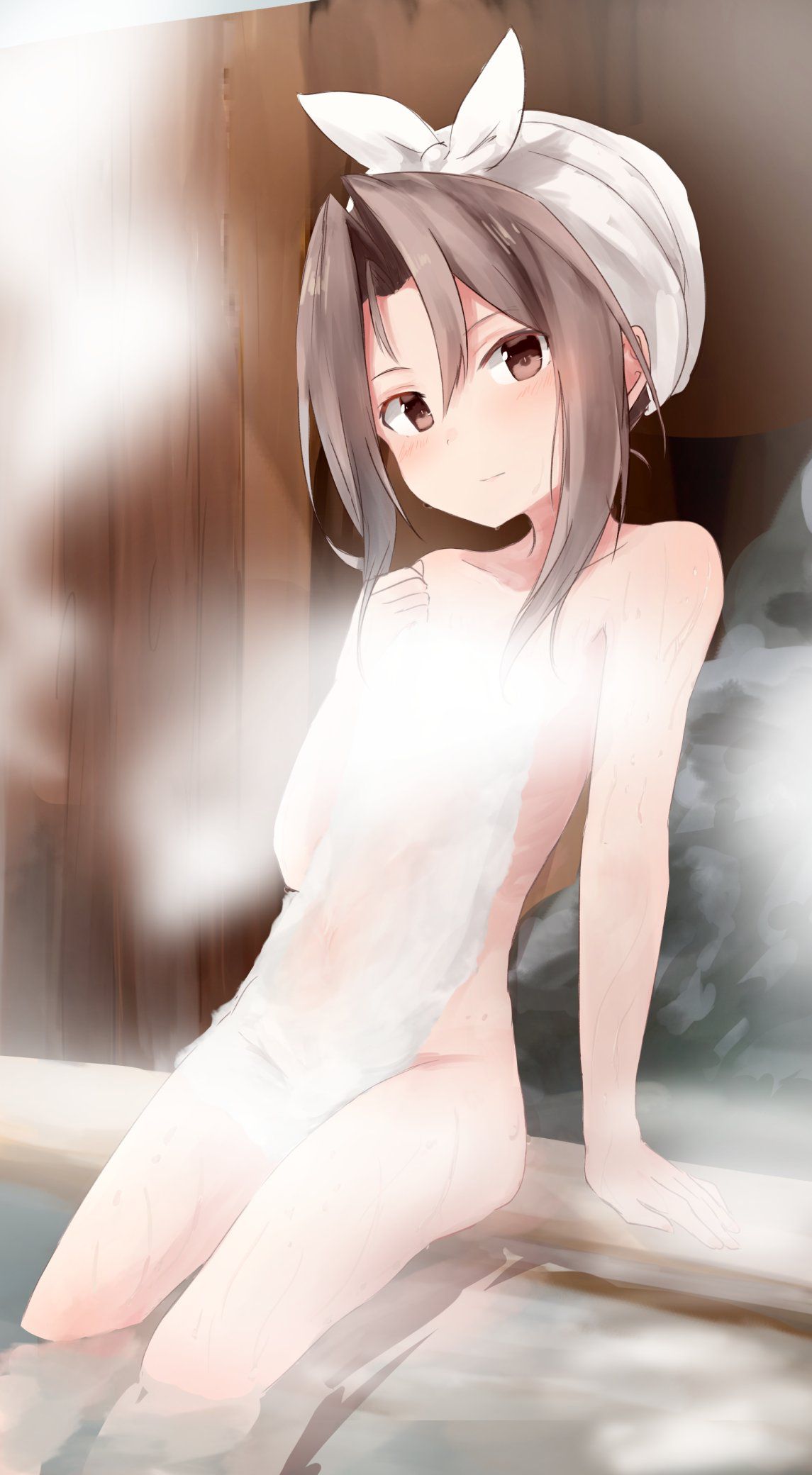 【Erotic Anime Summary】 Images of beautiful girls exposing their nasty bodies in the bath [50 sheets] 26