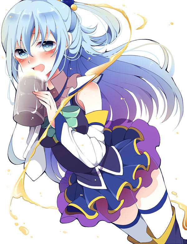 Aqua's free erotic image summary that makes you happy just by looking at it! (Bless this wonderful world!) ) 14