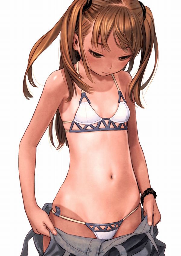 Secondary erotic girl erotic image summary that the remaining tanning scars of the swimsuit are sook 7