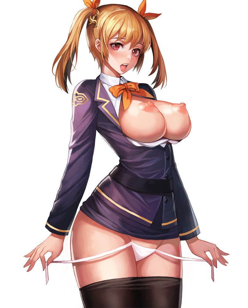 【Secondary erotic】 Here is the erotic image of girls who are very even though they are just wearing uniforms 7