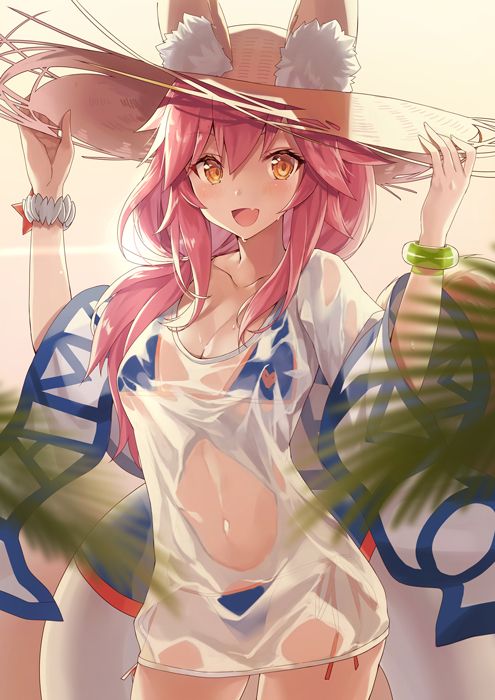 【Erotic Image】 Character image in front of Tamamo that you want to refer to erotic cosplay of Fate Grand Order 2