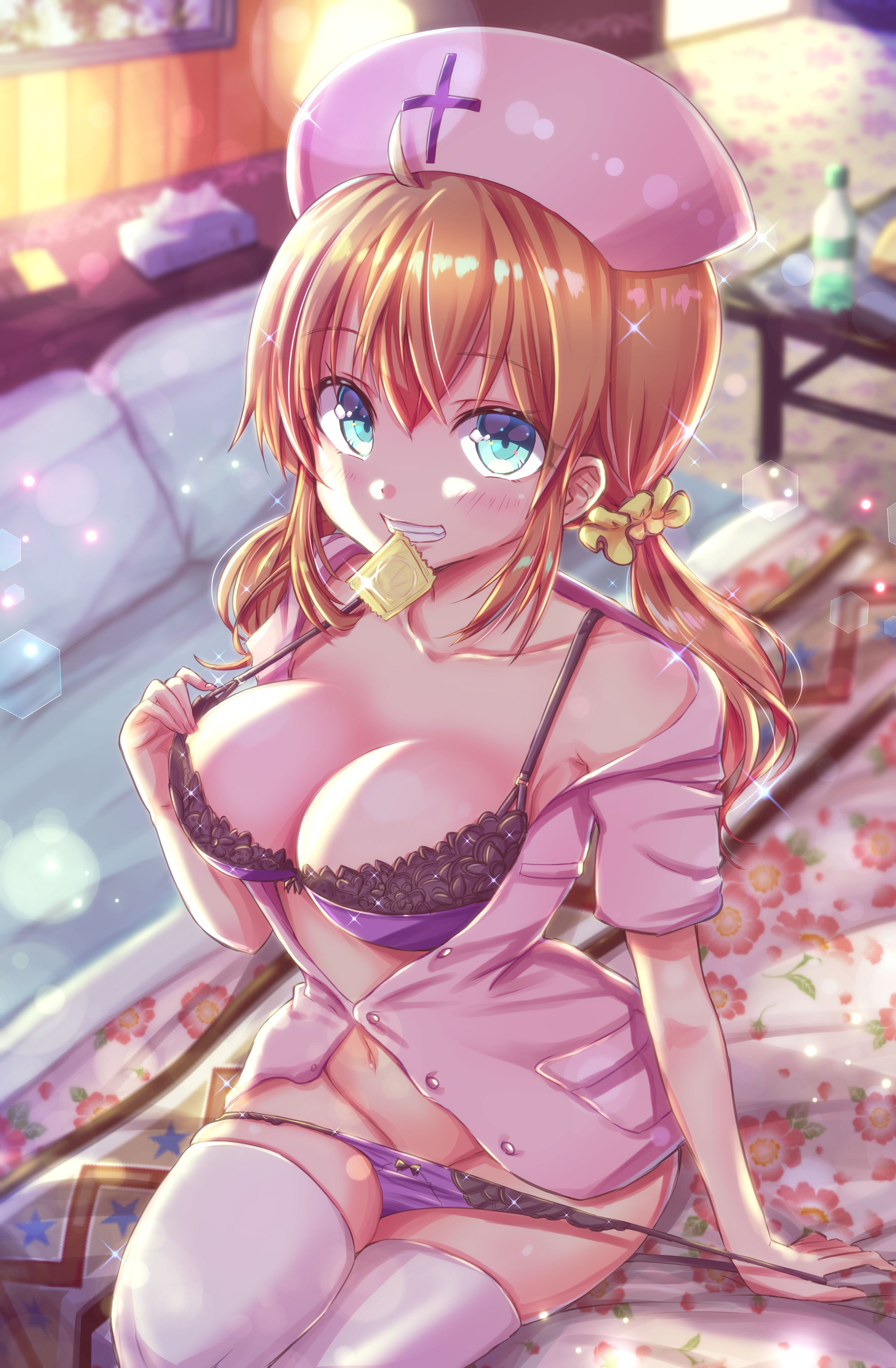 Erotic anime summary Erotic image collection of beautiful girls who are excellent compatibility with condoms [50 sheets] 37