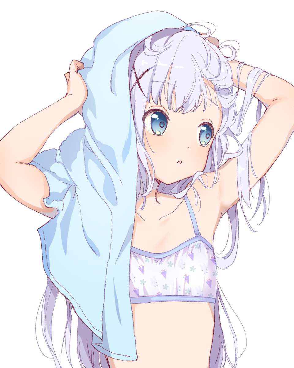 【Eros in everyday life】 secondary erotic image of a girl after a bath wiping her hair with a towel 15