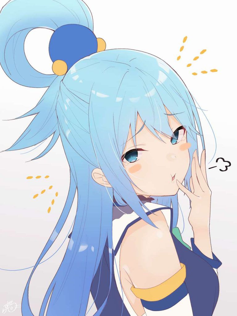 [Bless this wonderful world! ] Aqua's free secondary erotic image collection 10