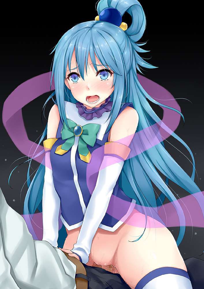 [Bless this wonderful world! ] Aqua's free secondary erotic image collection 11