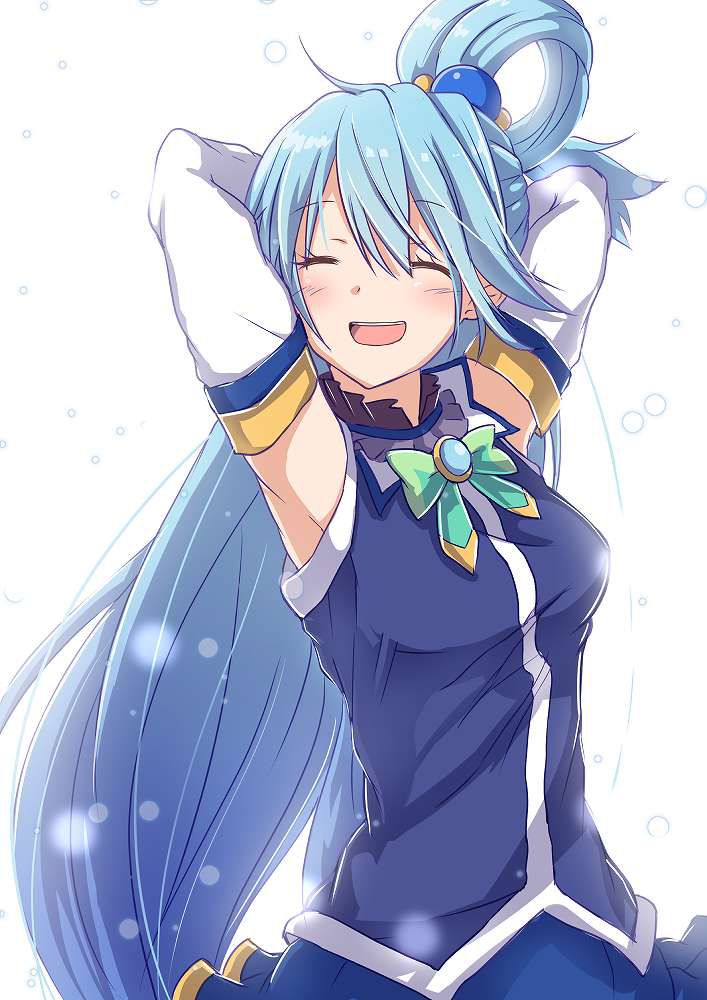 [Bless this wonderful world! ] Aqua's free secondary erotic image collection 14