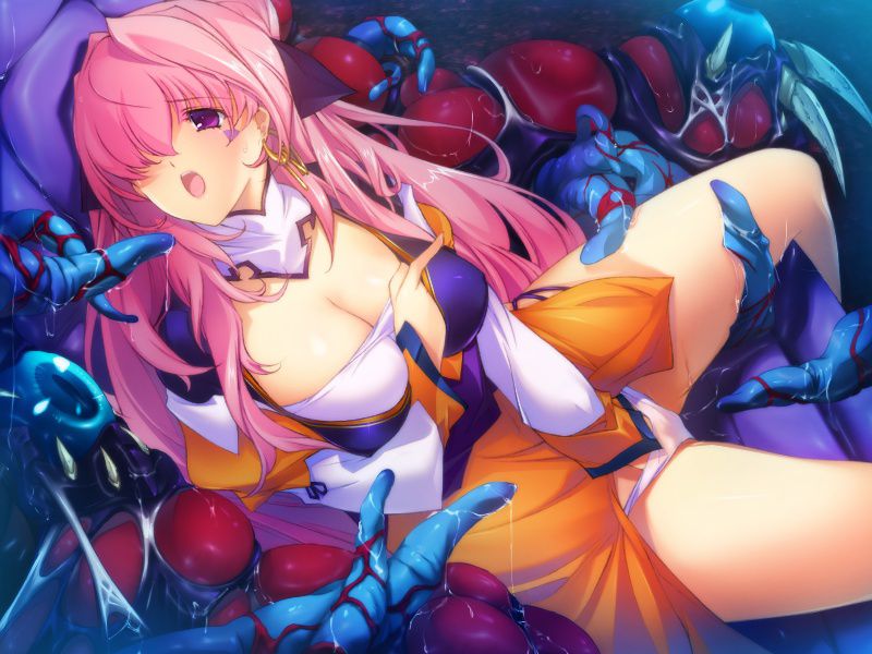 Erotic anime summary Beautiful girls who are being bodies in tentacles [secondary erotic] 14