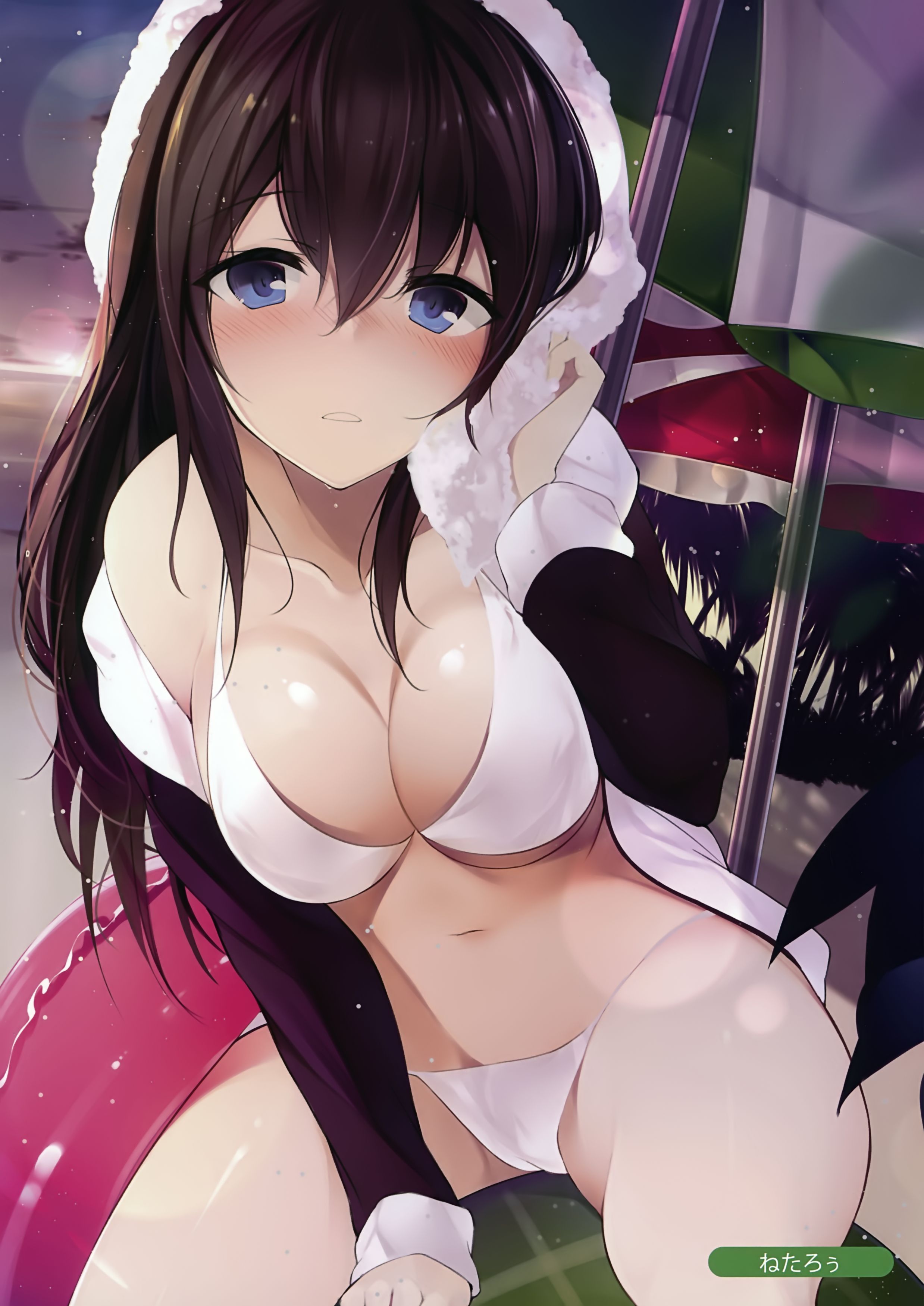 Erotic anime summary Absolutely good smell beautiful girl's cleavage erotic image collection [50 sheets] 11