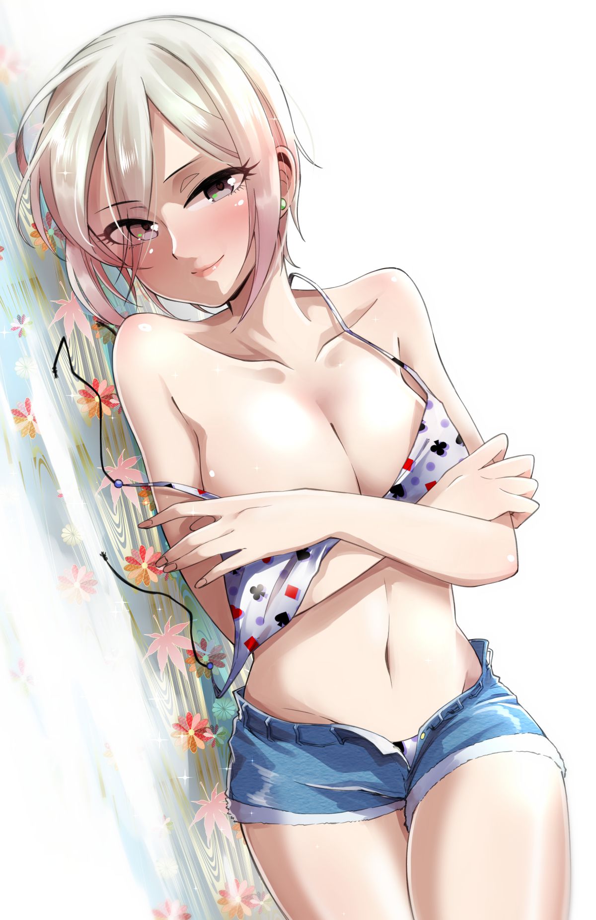 Erotic anime summary Absolutely good smell beautiful girl's cleavage erotic image collection [50 sheets] 41