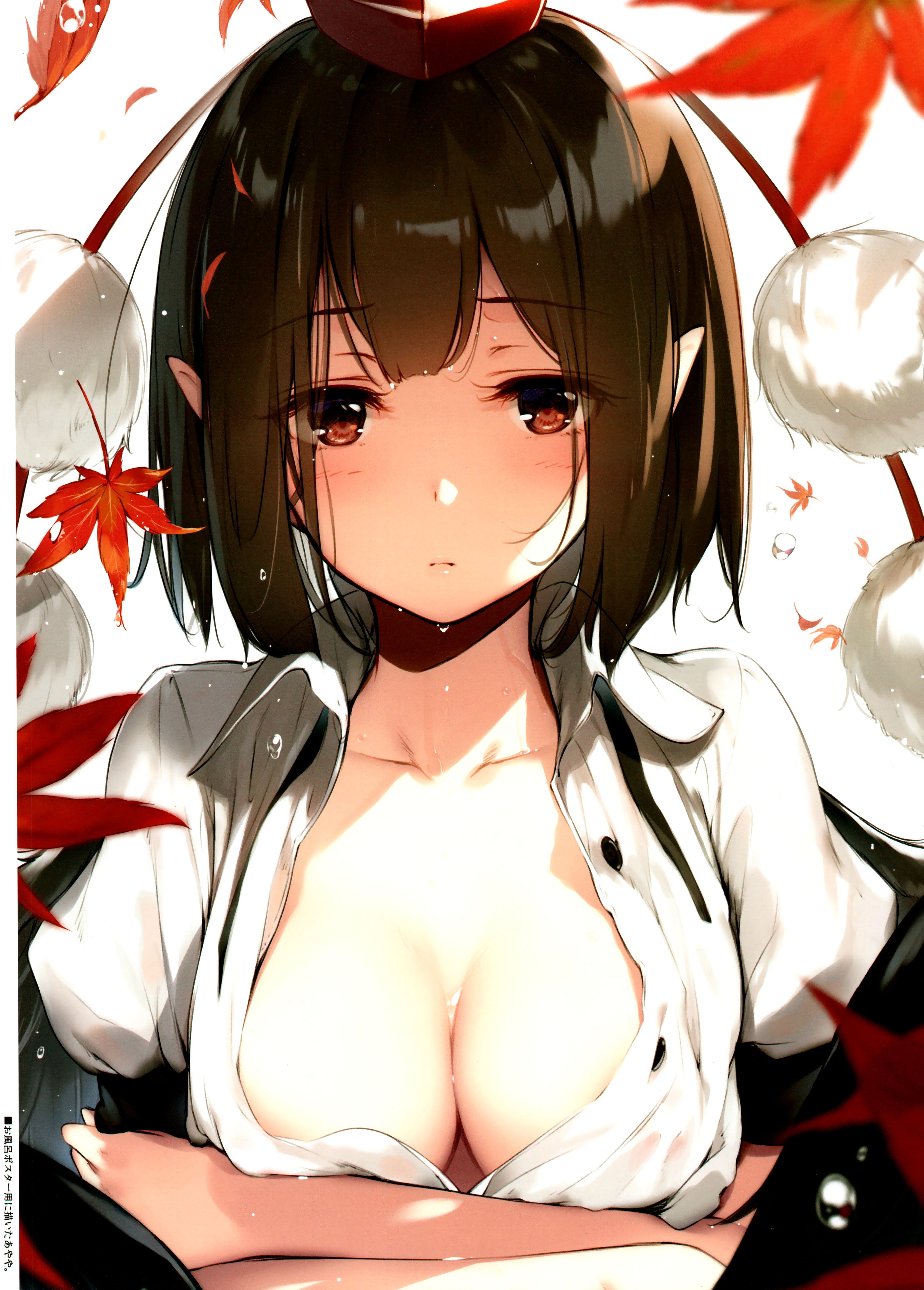 Erotic anime summary Absolutely good smell beautiful girl's cleavage erotic image collection [50 sheets] 7