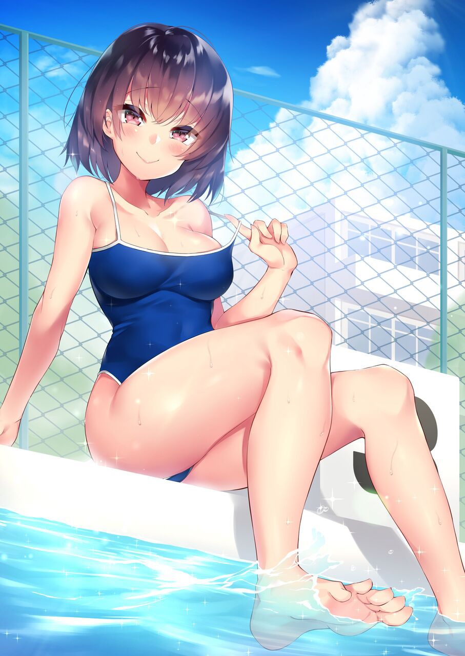 【Sukusui】Please get an image of a sukusui girl who looks good in the dazzling sun 18