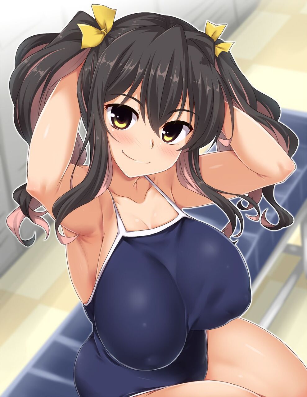 【Sukusui】Please get an image of a sukusui girl who looks good in the dazzling sun 6