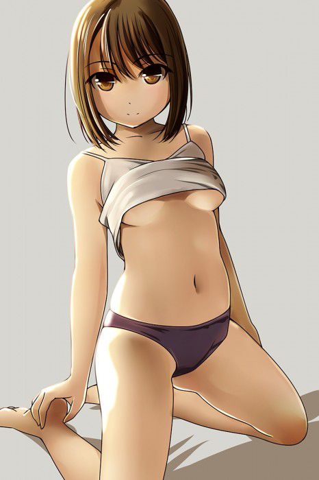 Secondary erotic erotic image of a girl who seduces by raising clothes [30 sheets] 26