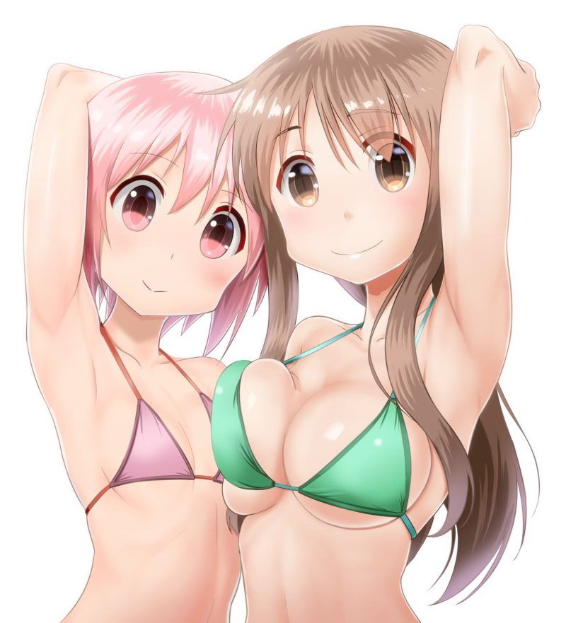 Erotic image summary that you can enjoy the armpits of cute girls 3