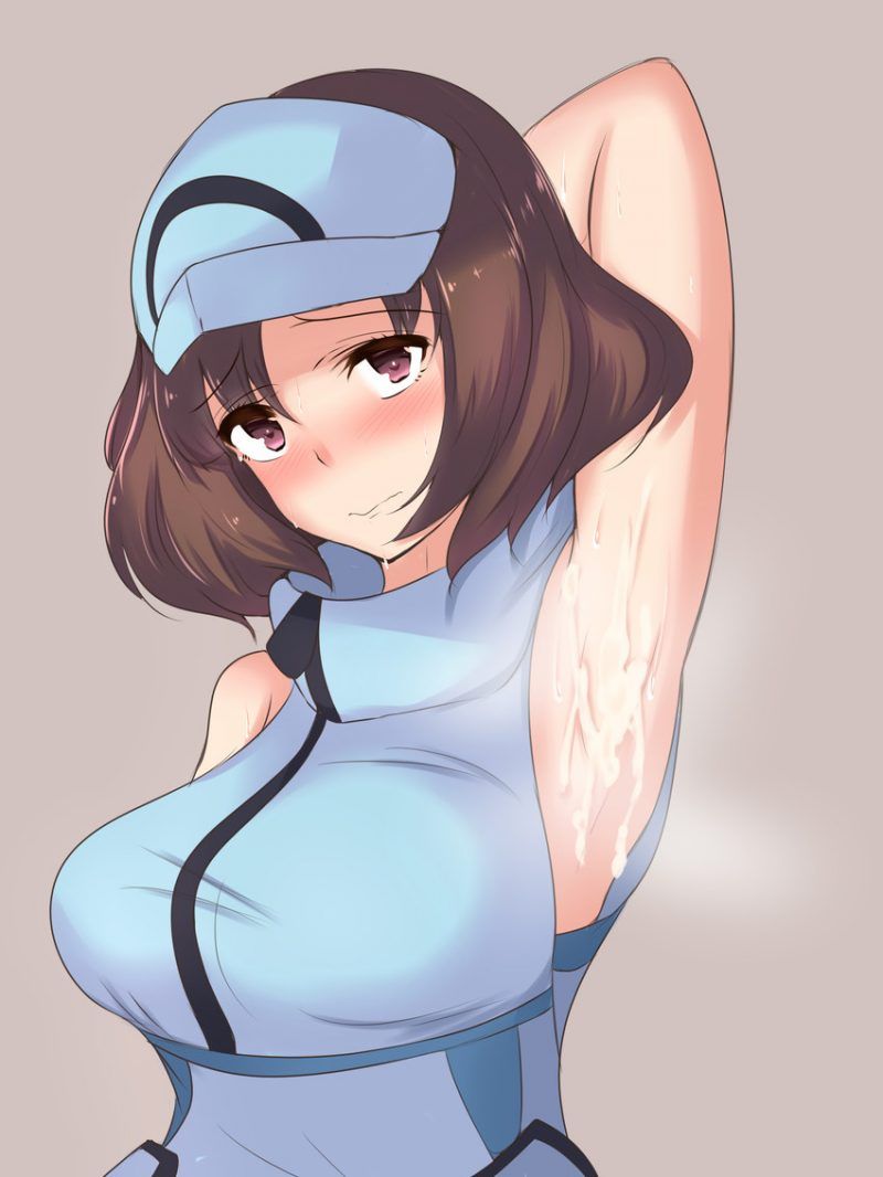 Erotic image summary that you can enjoy the armpits of cute girls 8