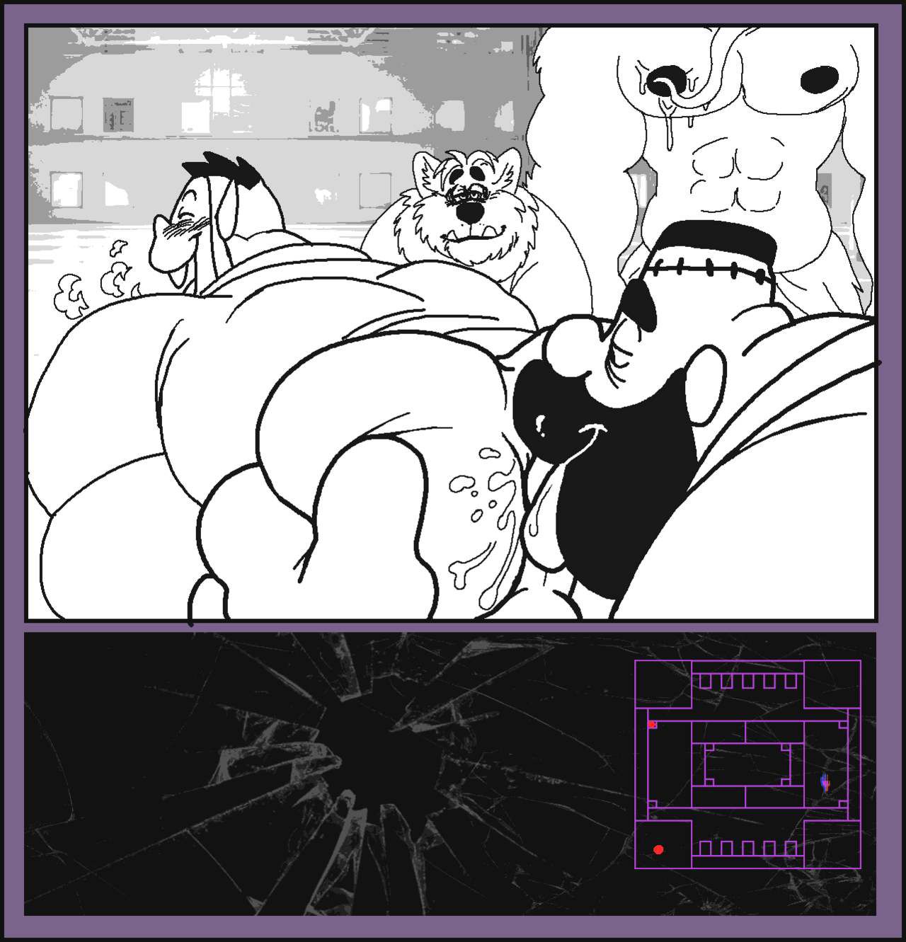 [blazingcheecks] monster smash [in progress] 107