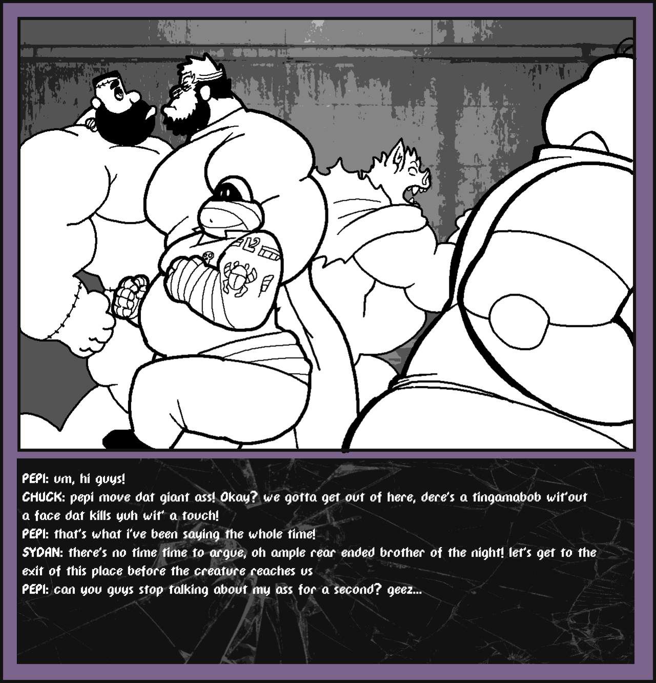 [blazingcheecks] monster smash [in progress] 172