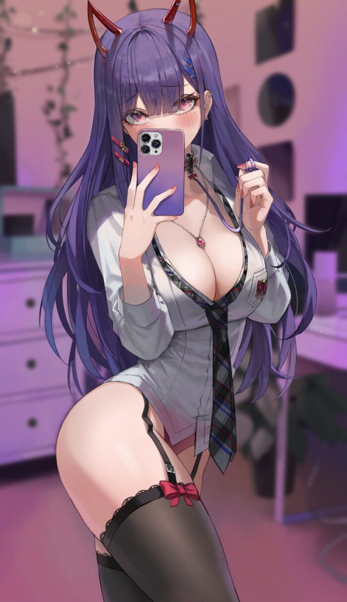 【Secondary】Erotic images of girls taking selfies with mobile phones in erotic outfits and cosplay Part2 32