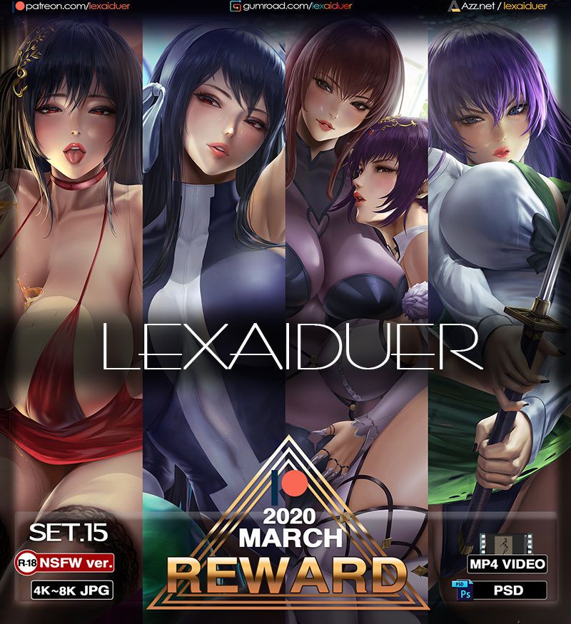 Artist Galleries ❤️❤️ Lexaiduer (Patreon / Pixiv) 476