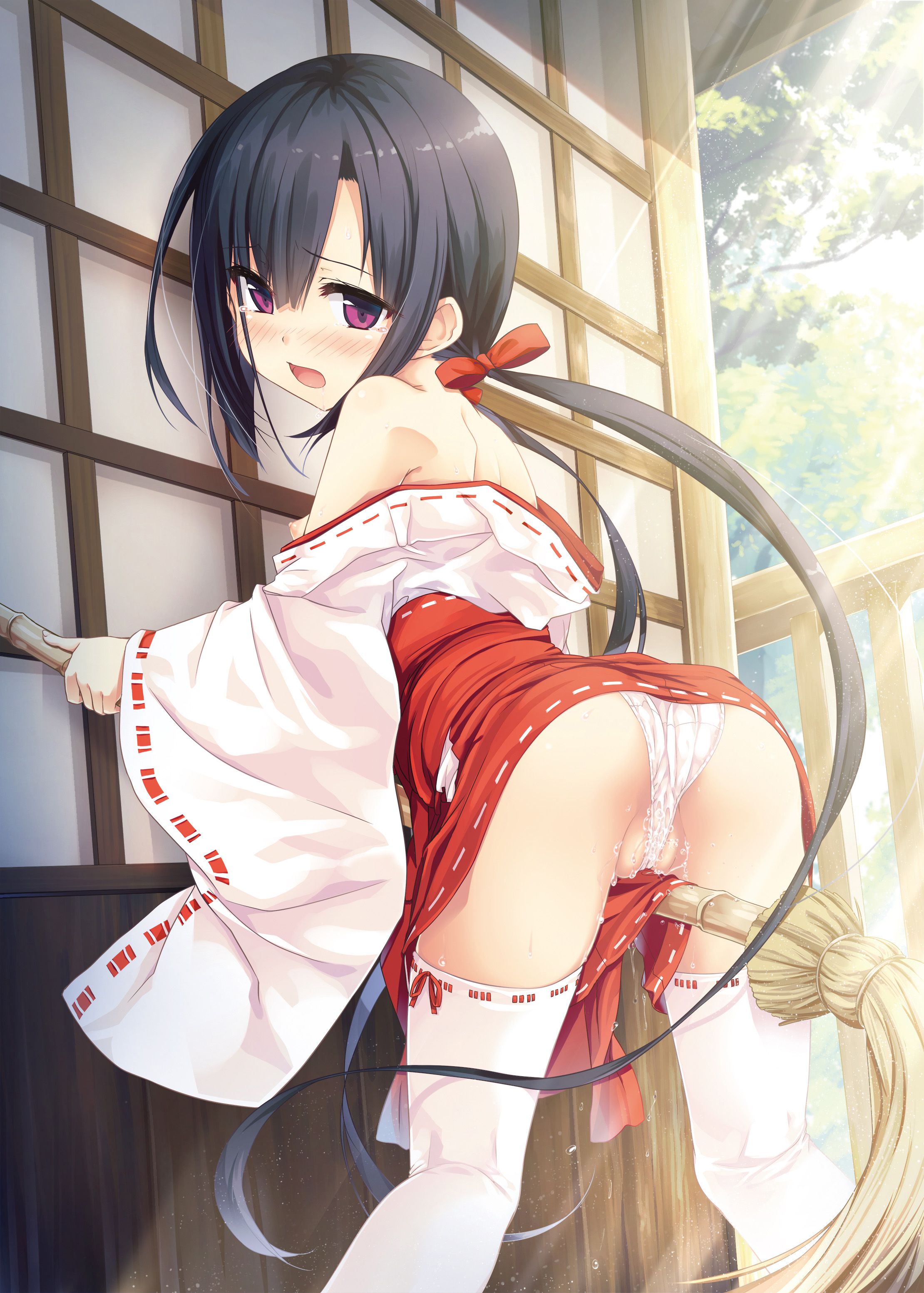 【Secondary erotic】 Here is the erotic image of a girl who is trying to feel comfortable by rubbing the 24