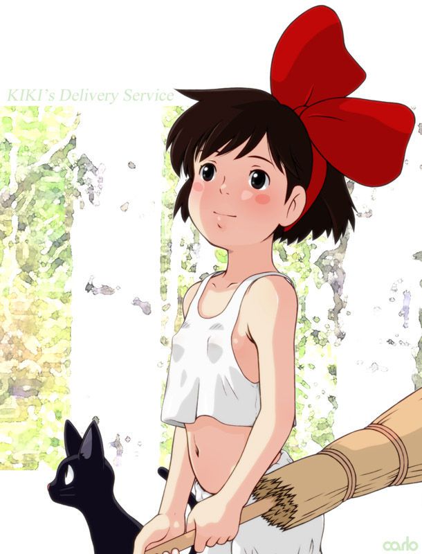 Kiki's Delivery Service Secondary Erotic Image That Can Be Kiki's Onaneta 14