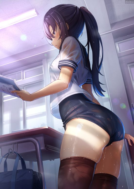 [Secondary erotic] erotic image summary that a high school girl enjoys sex while wearing a uniform [30 sheets] 24