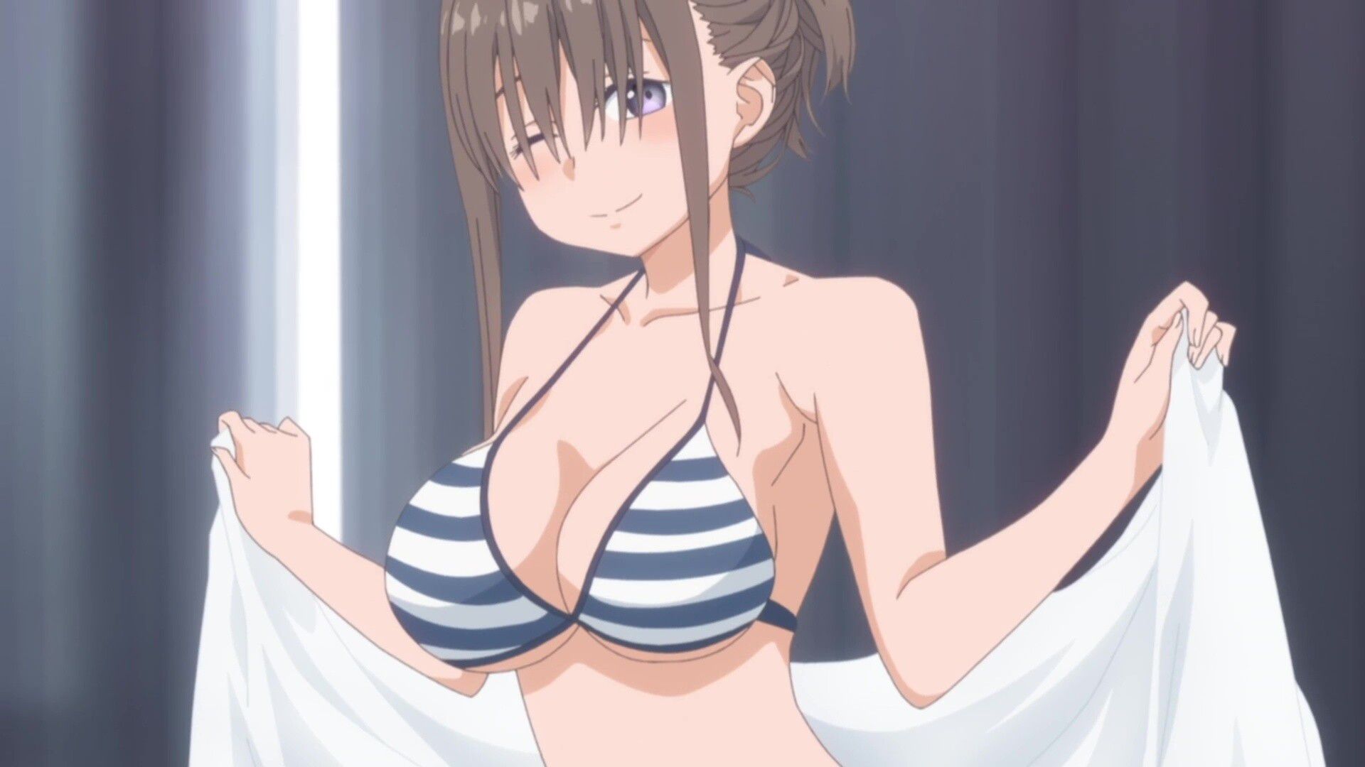 Anime Monday Tawawa In the 4 episodes of the 2nd term, a girl with swimsuit and sunburn trace naked! 5