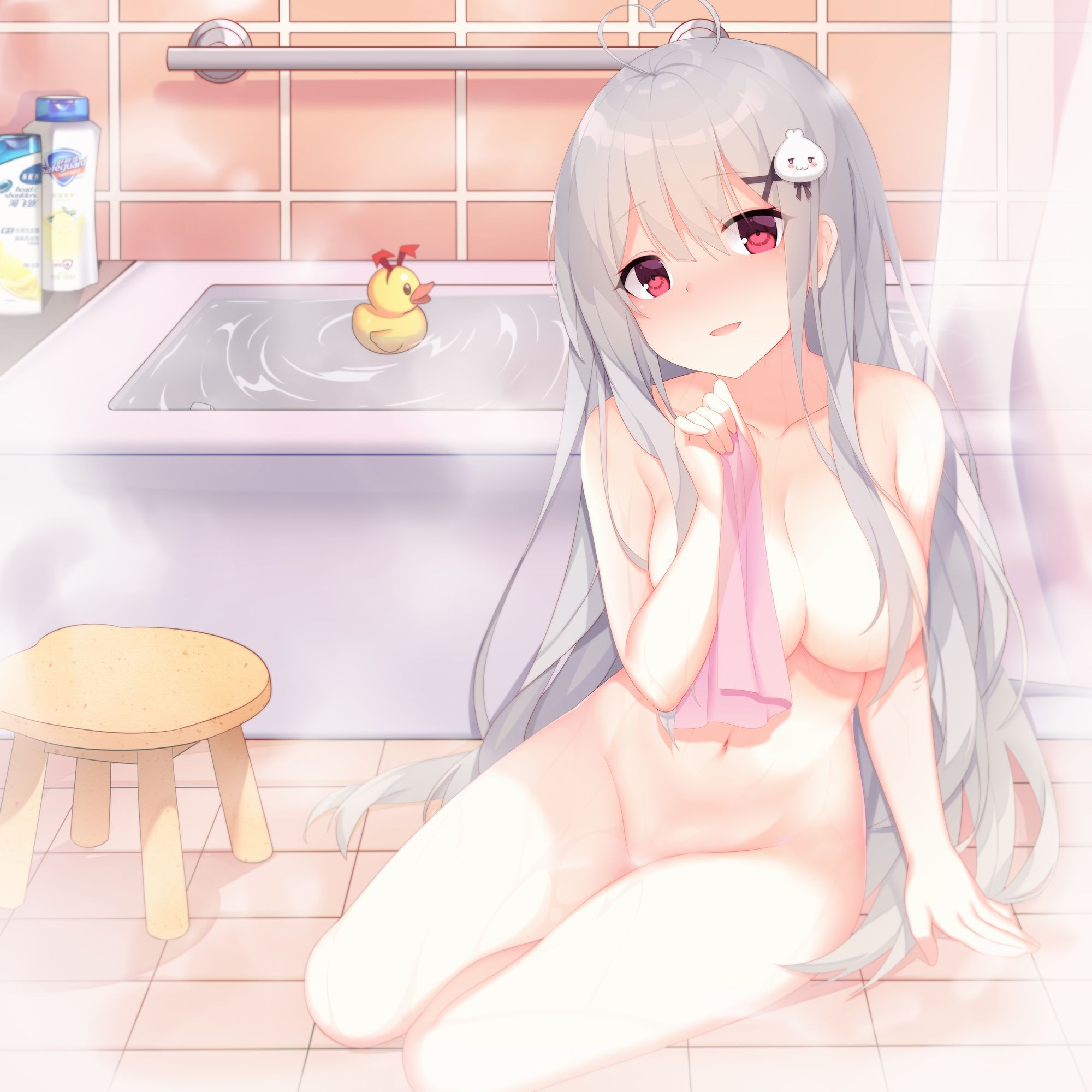 Erotic anime summary Beautiful girls relaxing in the bath and hot spring [secondary erotic] 23