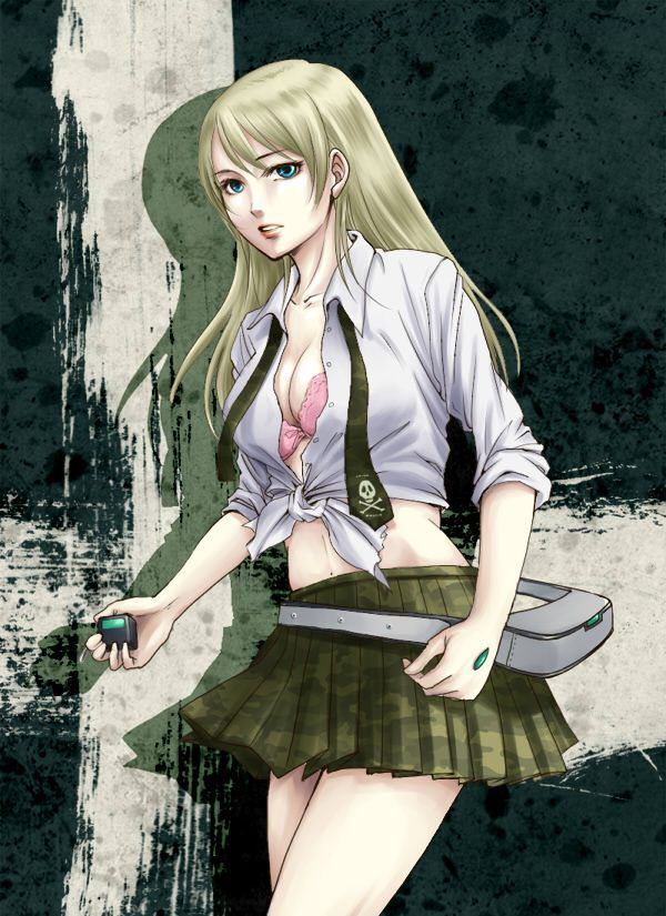 【BTOOOM！ Secondary erotic images that can be made into Himiko's onaneta 2
