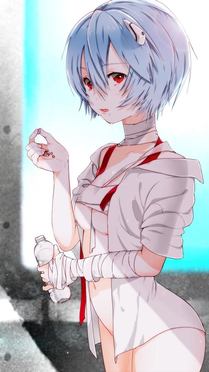 Neon Genesis Evangelion Erotic image of Rei Ayanami who wants to appreciate it according to the voice actor's erotic voice 7