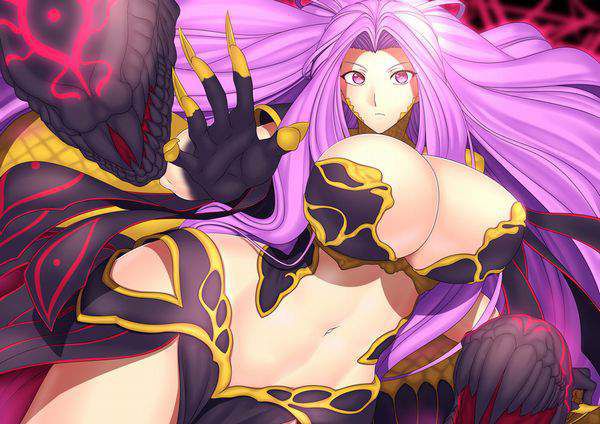 [Erotic anime summary] Erotic image of gorgon of FGO appearance character [secondary erotic] 3