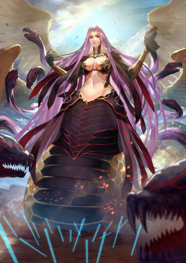 [Erotic anime summary] Erotic image of gorgon of FGO appearance character [secondary erotic] 32