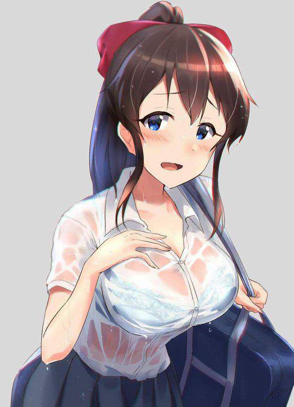 The erotic image that gets excited involuntarily involuntarily in the appearance of the high school girl that the bra is transparent is here 11