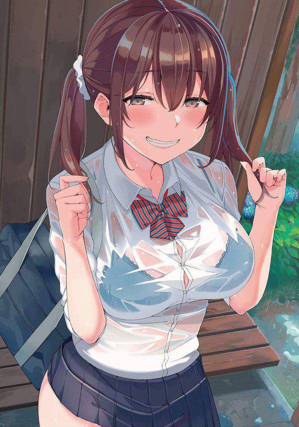 The erotic image that gets excited involuntarily involuntarily in the appearance of the high school girl that the bra is transparent is here 29