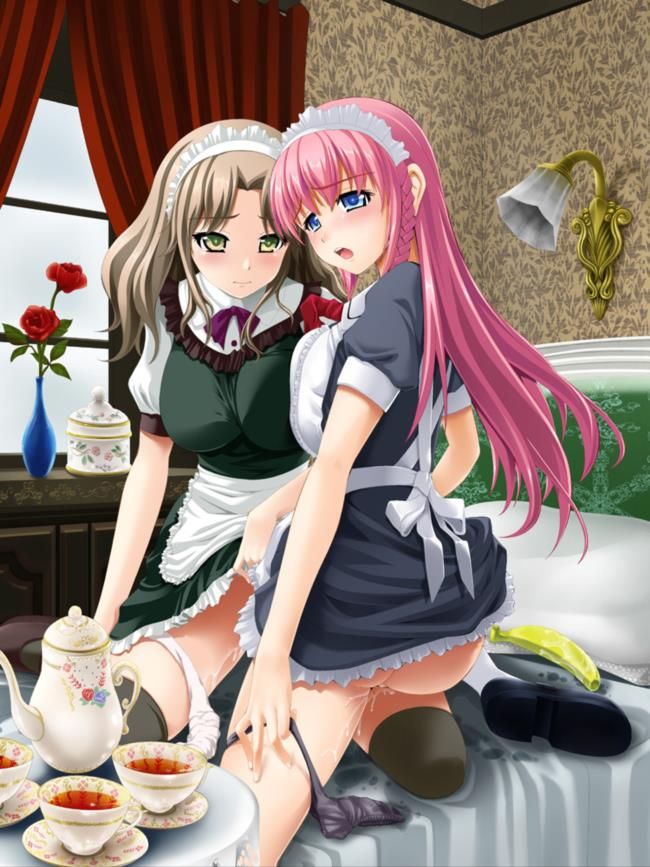 Those who want to nu with maid's erotic image gather! 11