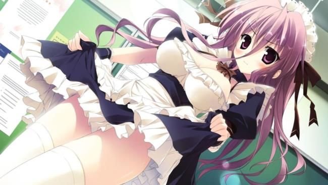 Those who want to nu with maid's erotic image gather! 15