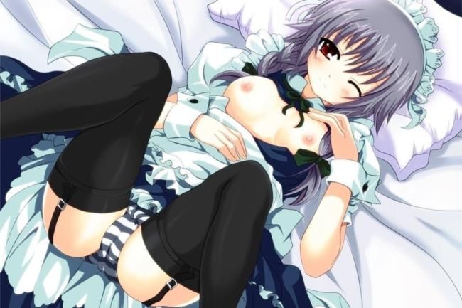 Those who want to nu with maid's erotic image gather! 9