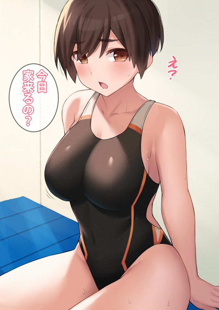 Those who want to nu in the erotic image of the swimming swimsuit are gathered! 14