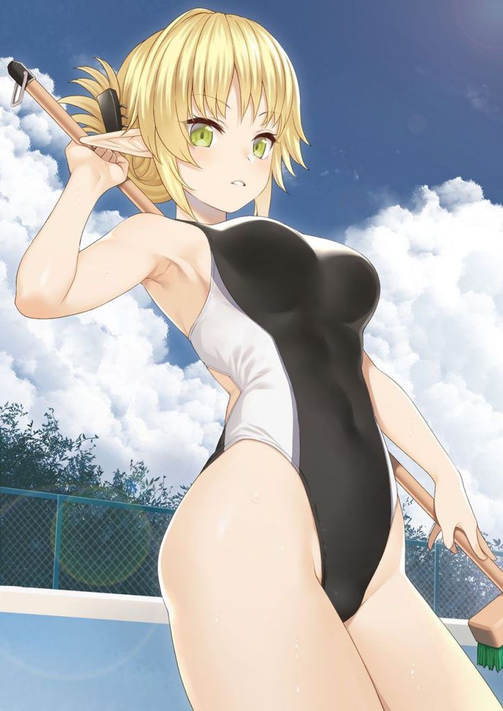 Those who want to nu in the erotic image of the swimming swimsuit are gathered! 6