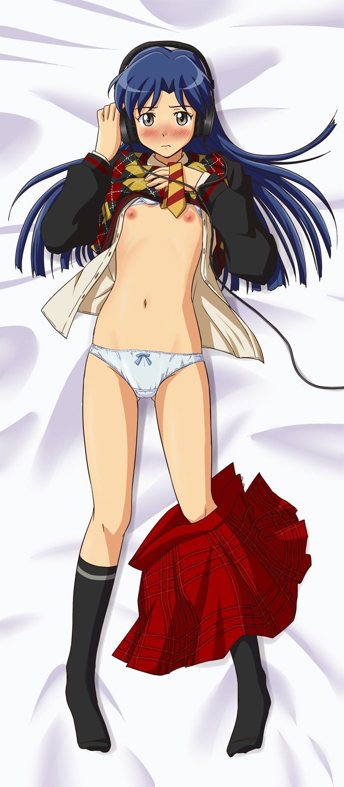 Erotic image of the sexy pose desperately of Kisaragi Chihaya! 【Idol Master】 1